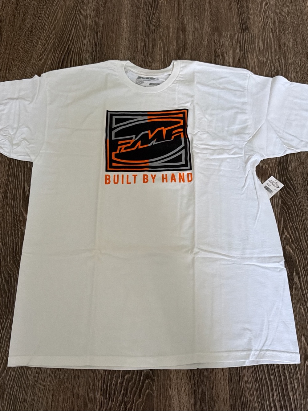 FMF Built By Hand White Graphic Tee